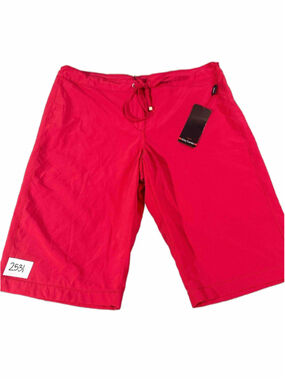 Women’s Daisy Fuentes Athletic Shorts Red Size XL